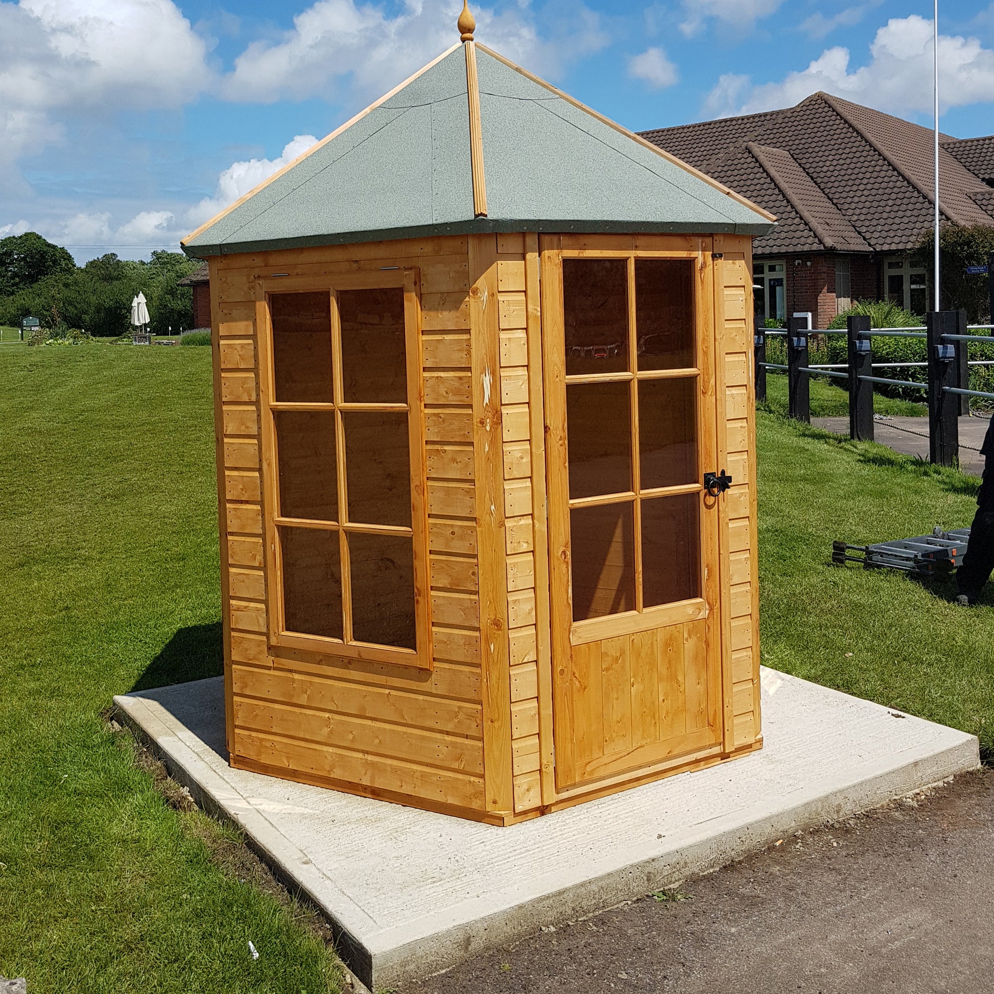 Shire Gazebo Summerhouse 6' x 6' Summer House