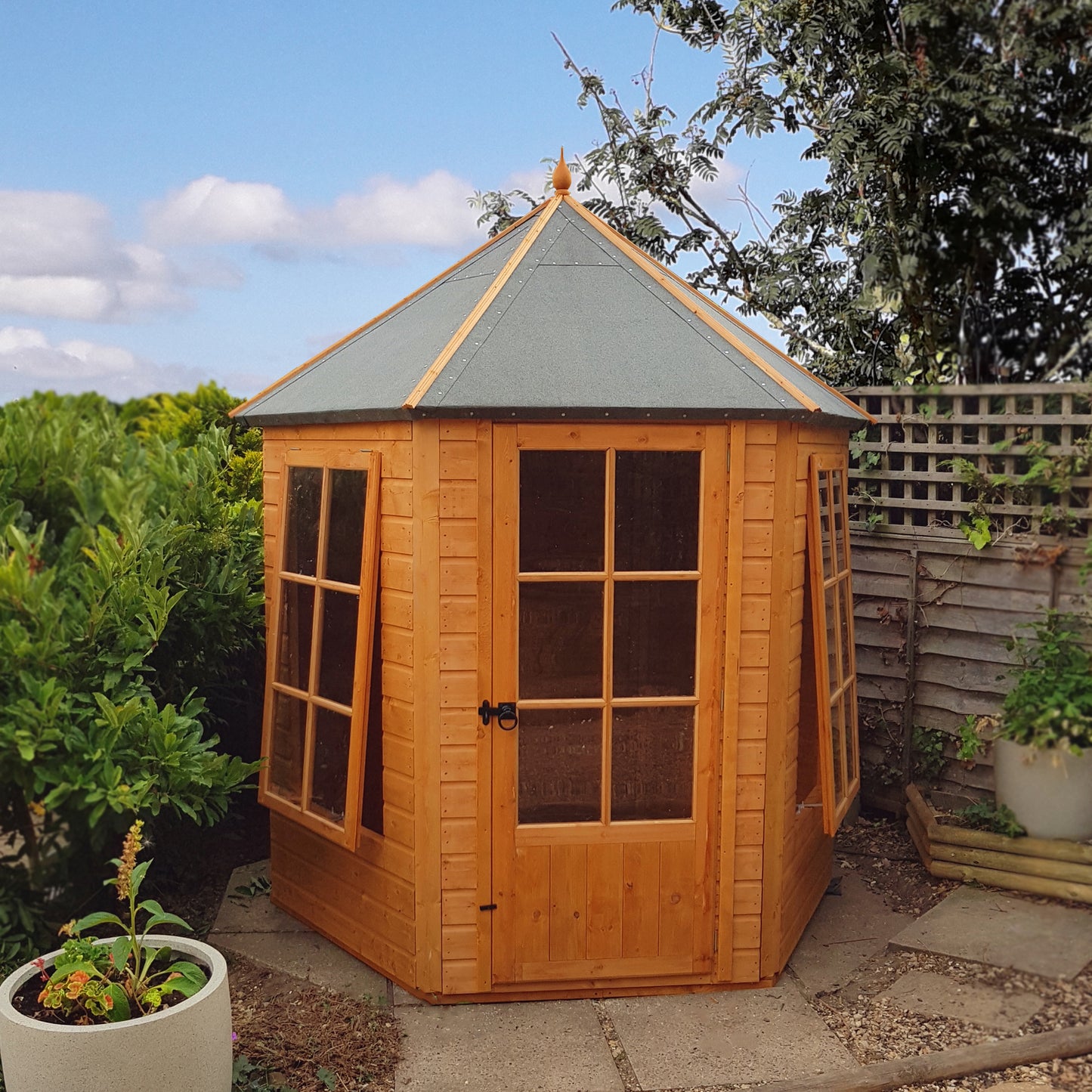 Shire Gazebo Summerhouse 6' x 6' Summer House