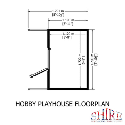 Shire Hobby 6' x 4' Little House