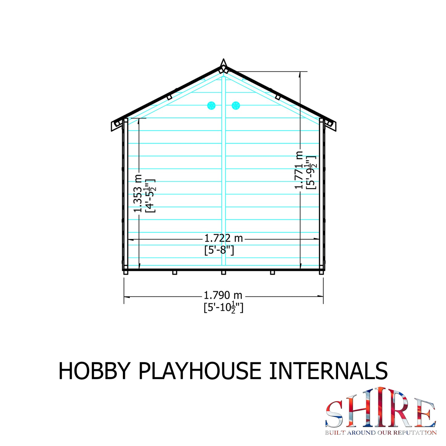 Shire Hobby 6' x 4' Little House