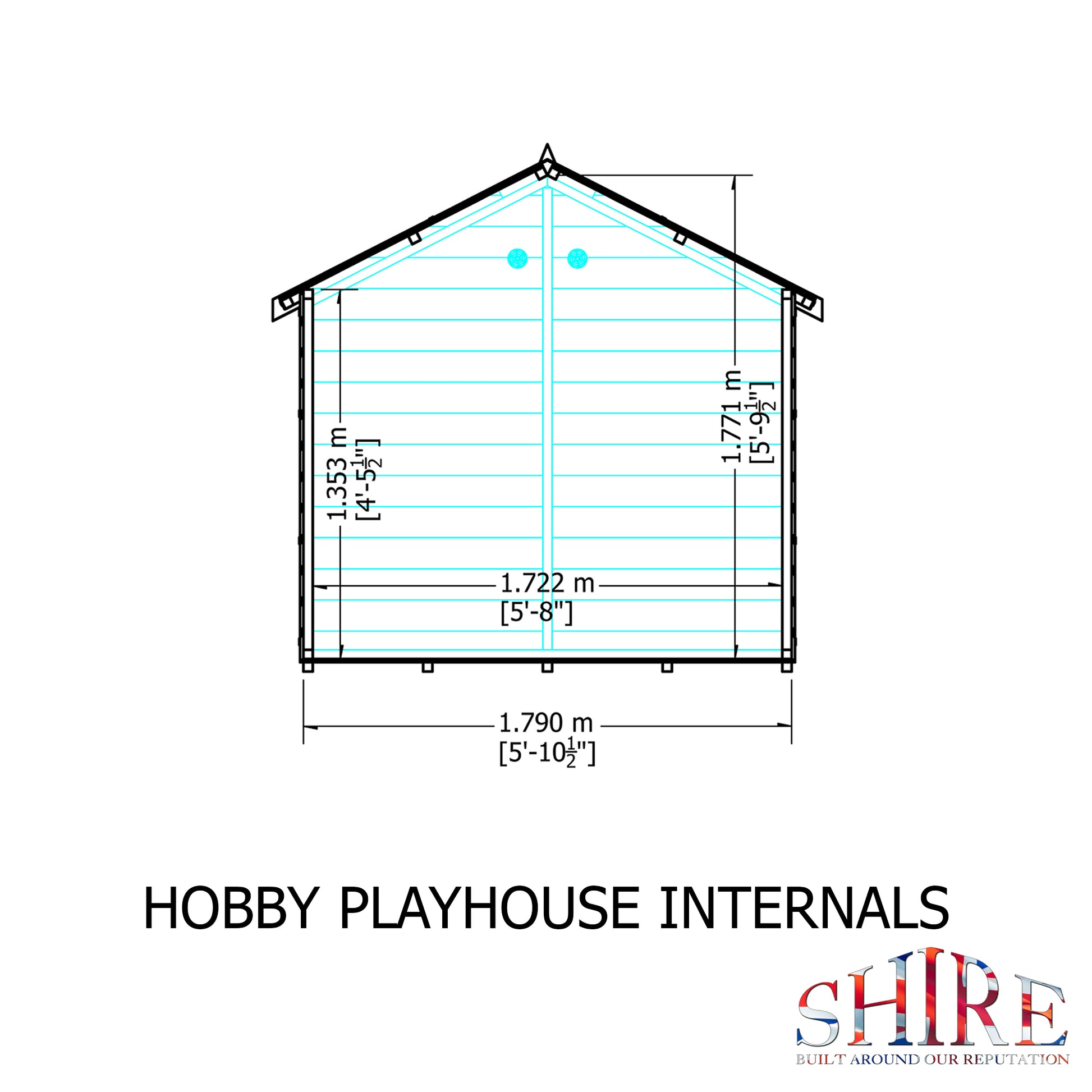 Shire Hobby 6' x 4' Little House