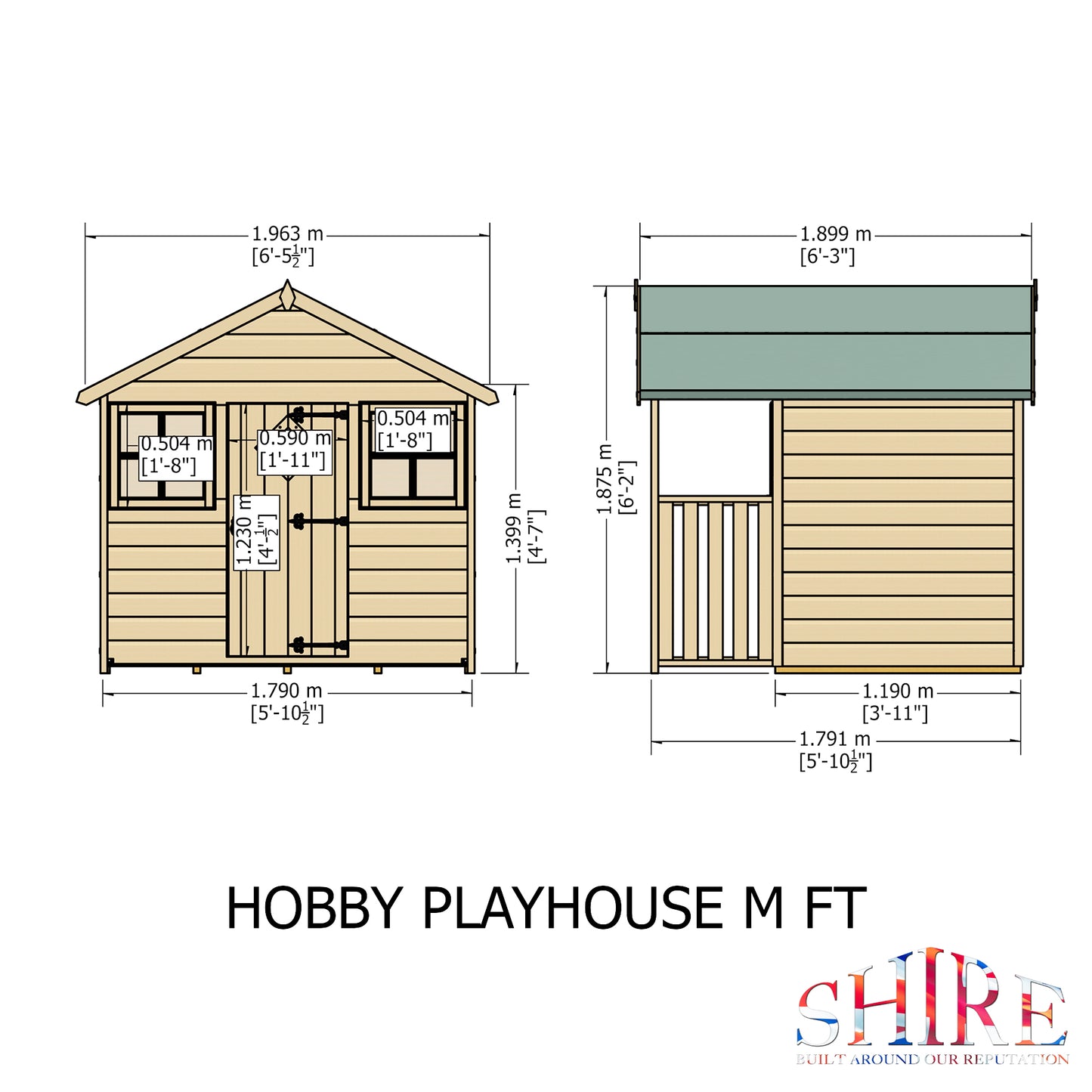 Shire Hobby 6' x 4' Little House