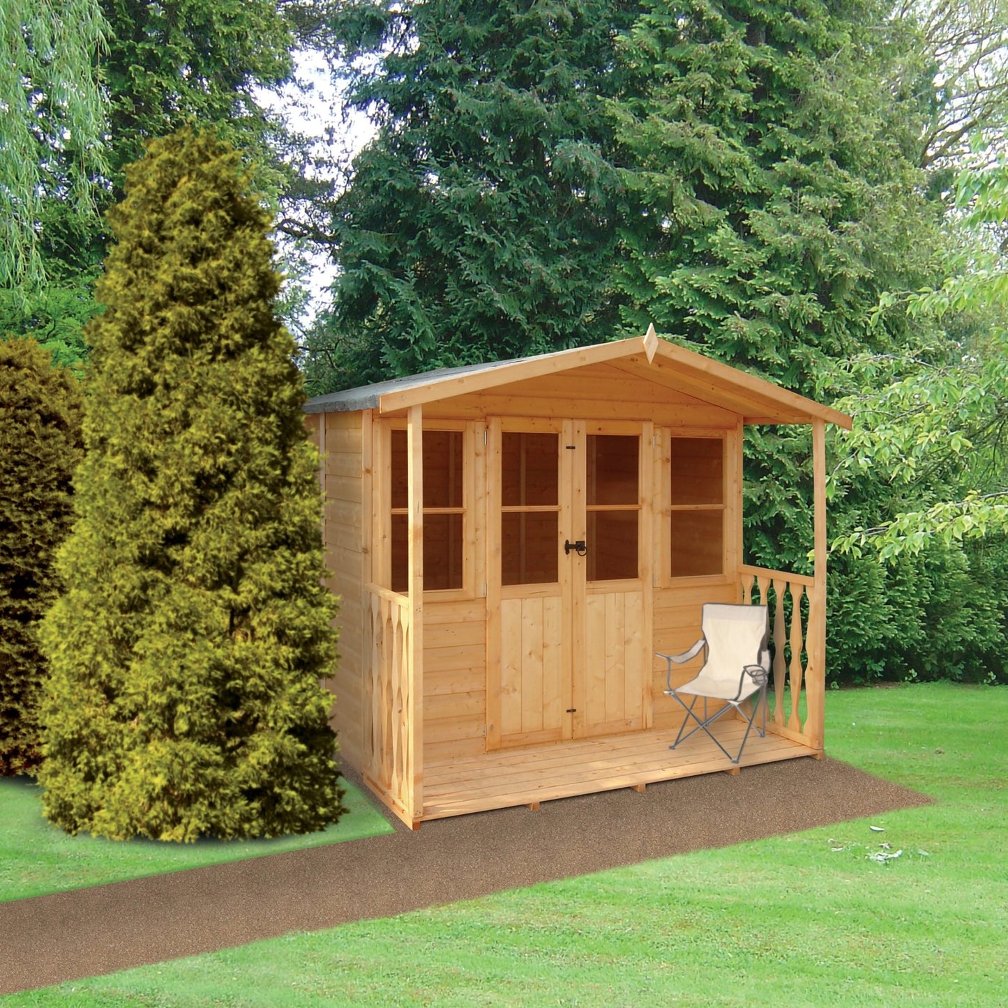 Shire Houghton Vallance 7' x 7' Summer House