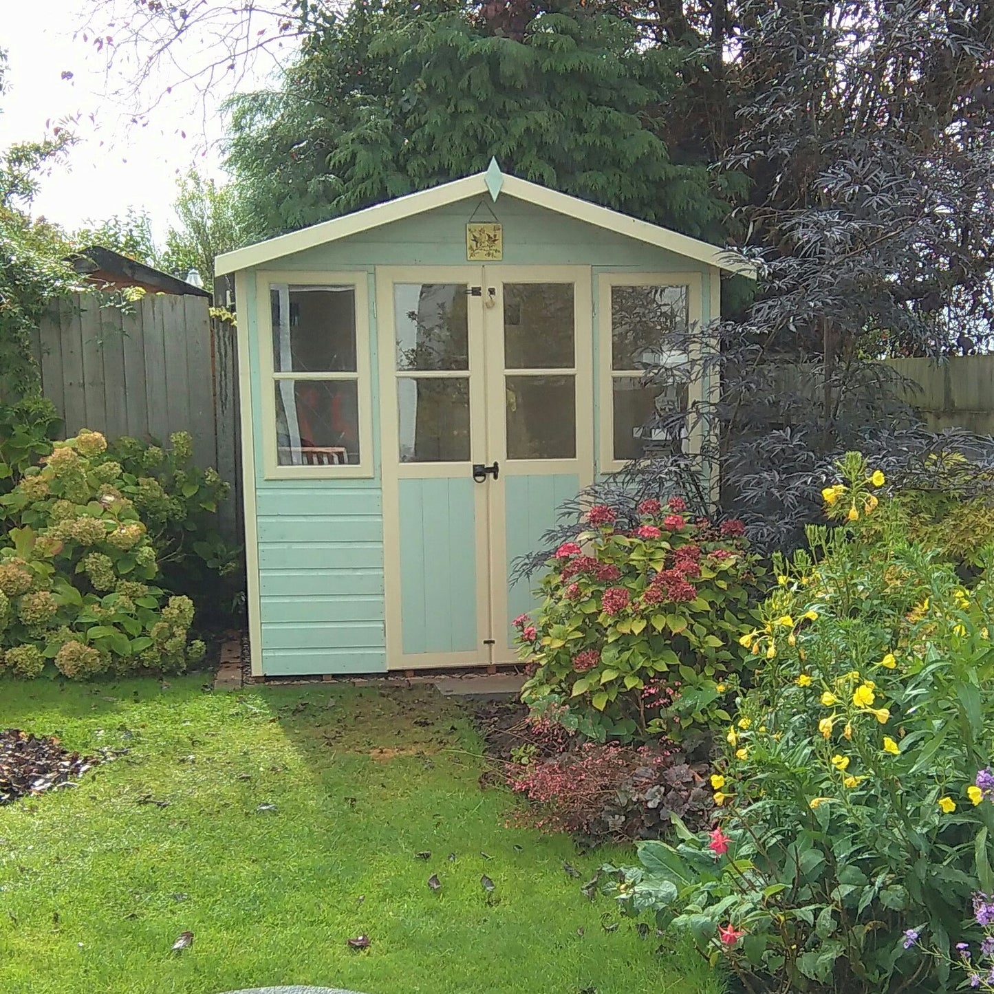 Shire Haddon 7' x 5' Flatpack Double Door Summer House