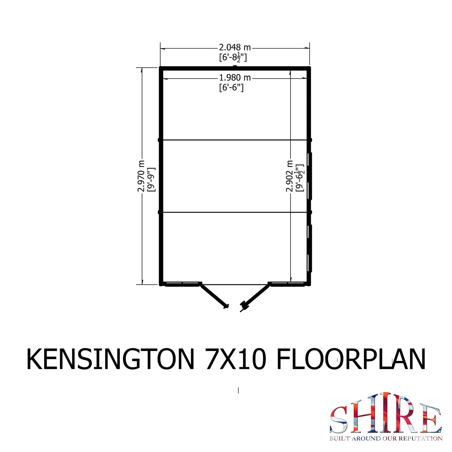 Shire Kensington 7' x 10' Summer House