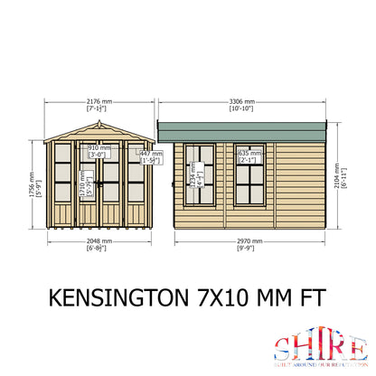 Shire Kensington 7' x 10' Summer House