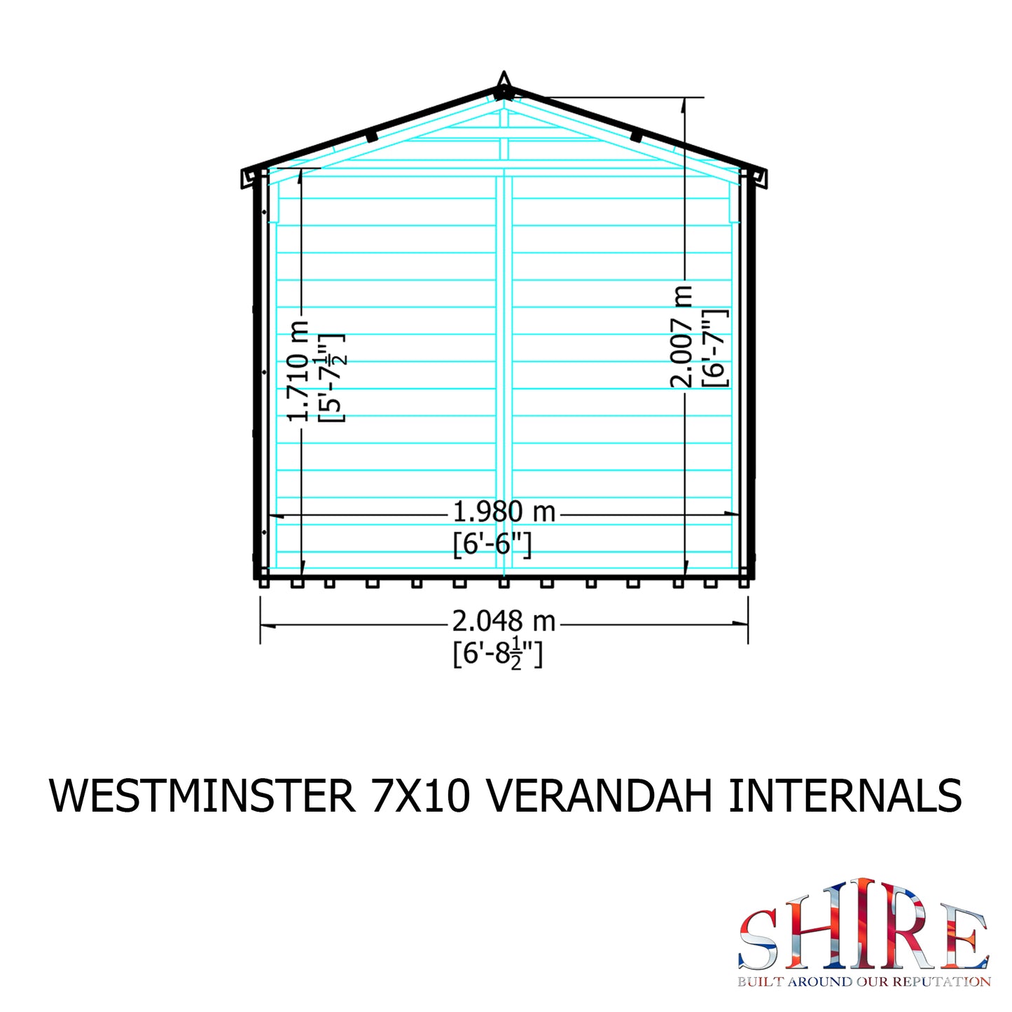 Shire Kensington 7' x 10' Summer House