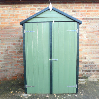 Shire Overlap Double Door 4x3 ft Dip Treated Wooden Garden Shed