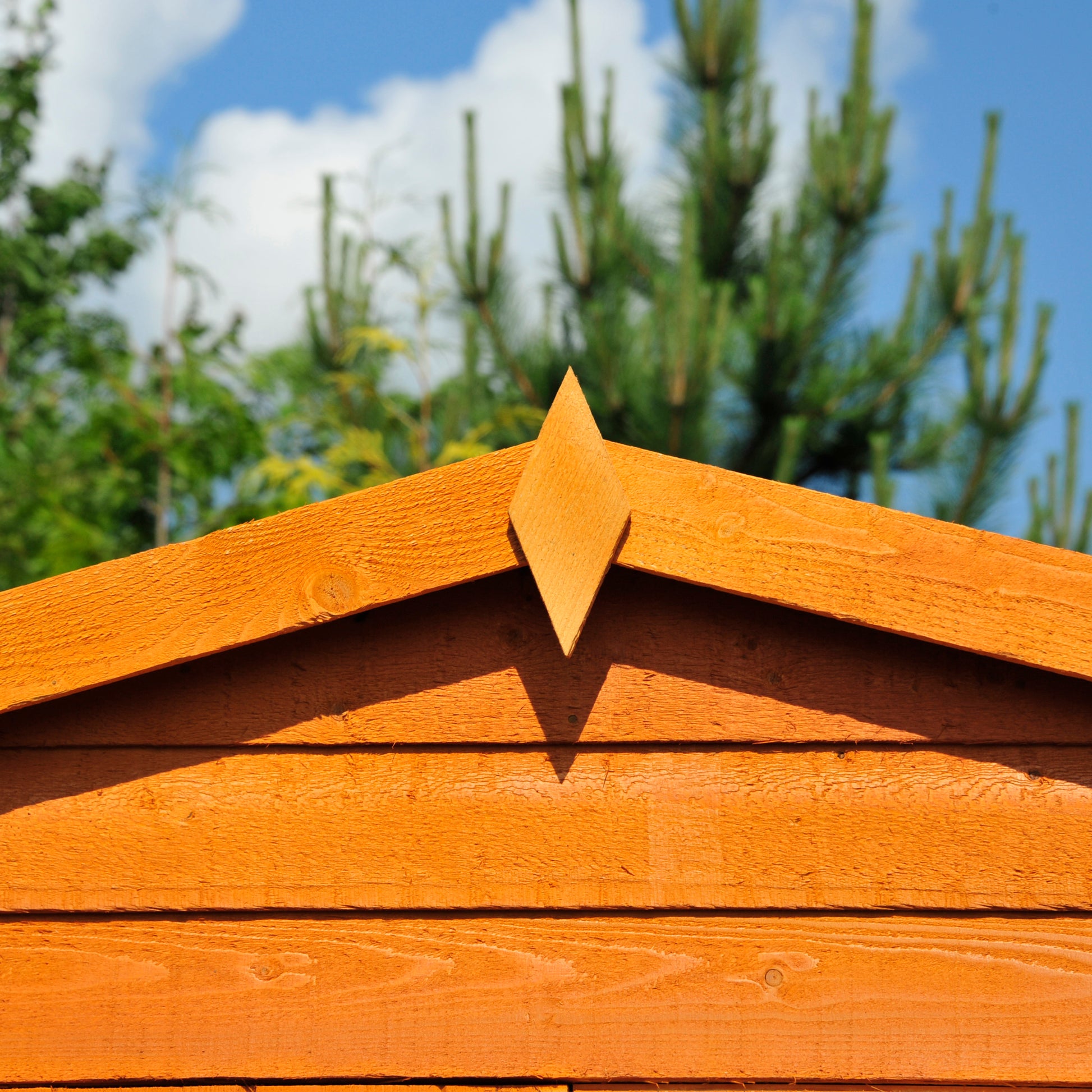 Shire Overlap Double Door 10x15 Dip Treated Wooden Garden Shed