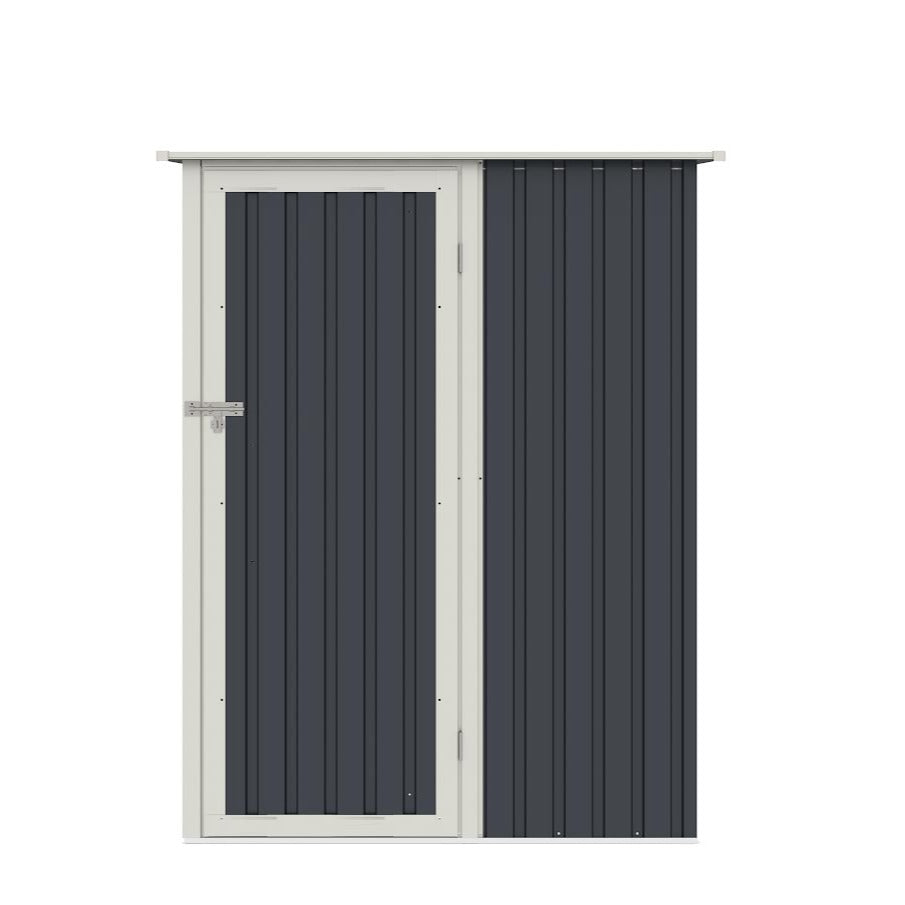 Lotus Phoebe Pent Metal Shed - 5x3 Grey