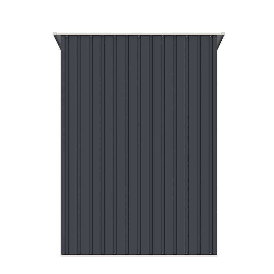 Lotus Phoebe Pent Metal Shed - 5x3 Grey