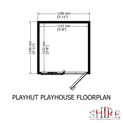 Shire 4x4 Playhut Little House