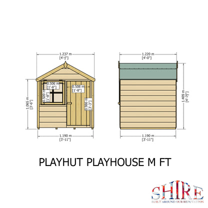 Shire 4x4 Playhut Little House