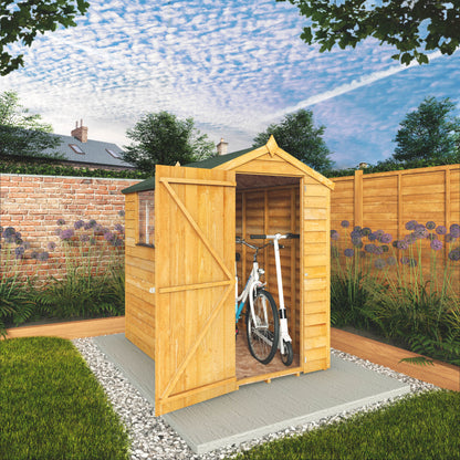 Mercia 6 x 4 Overlap Apex Shed