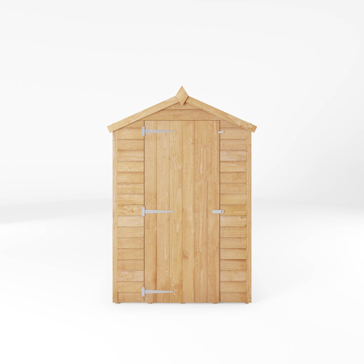 Mercia 6 x 4 Overlap Apex  - Windowless Shed