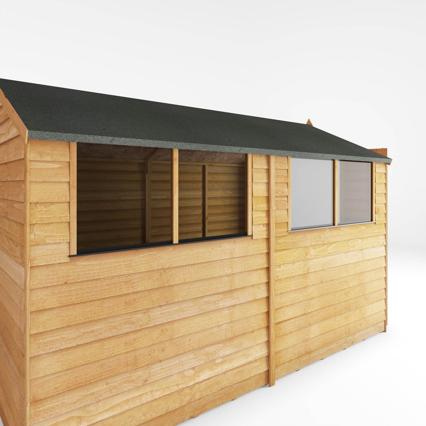 Mercia 10 x 6 Overlap Apex Shed