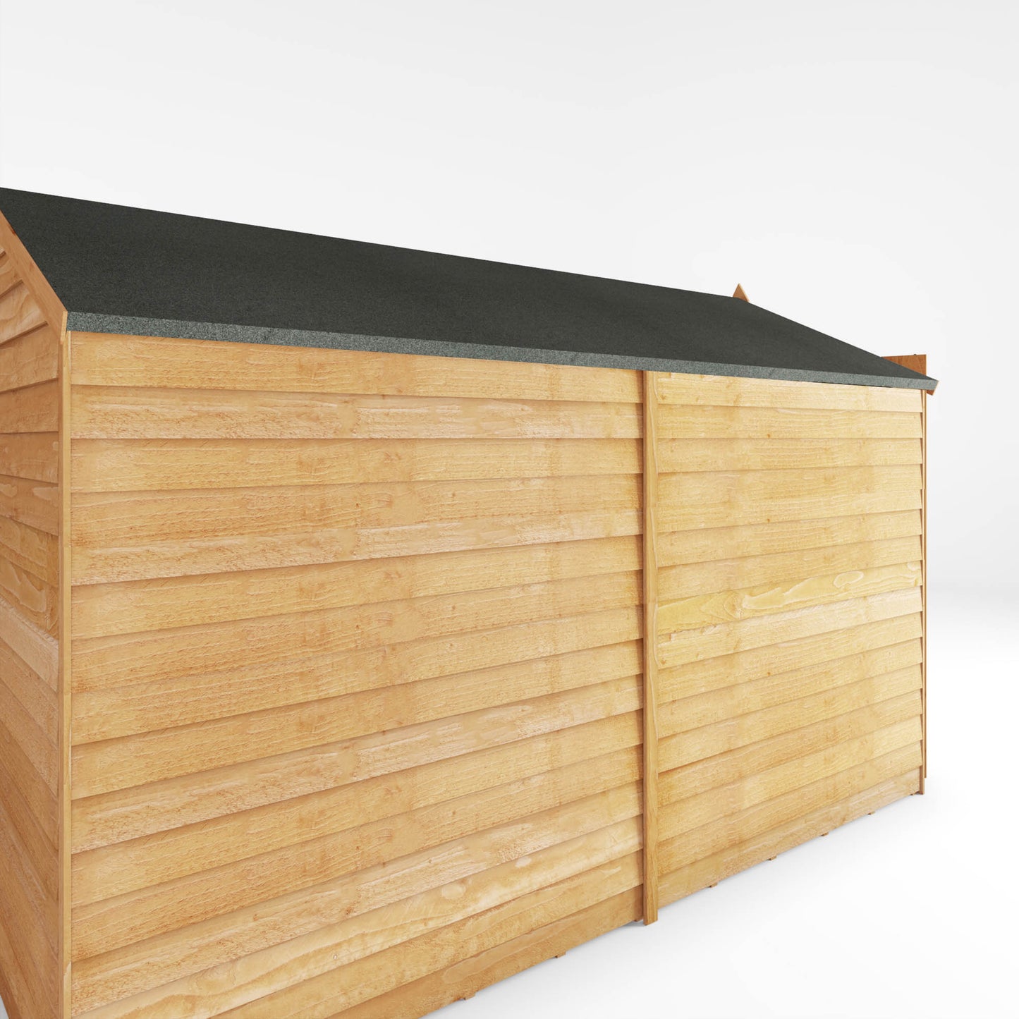 Mercia 10 x 6 Overlap Apex  - Windowless Shed