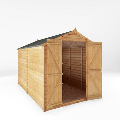 Mercia 10 x 6 Overlap Apex  - Windowless Shed