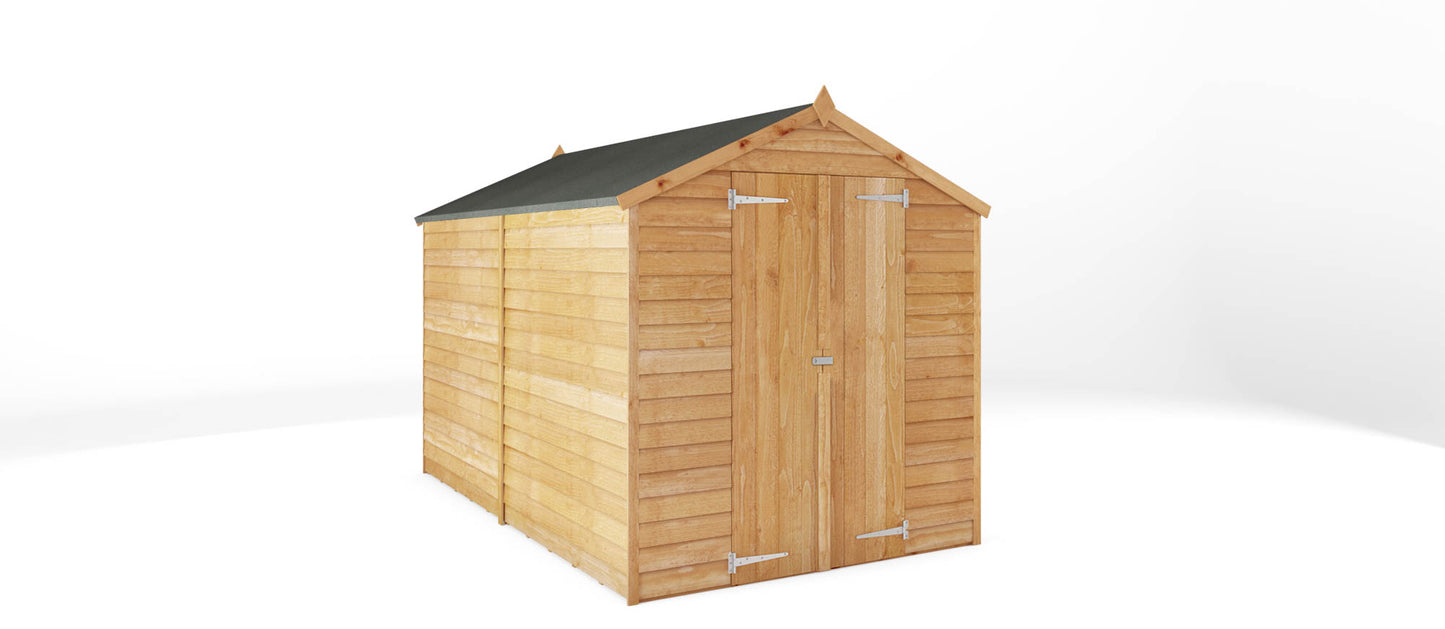 Mercia 10 x 6 Overlap Apex  - Windowless Shed