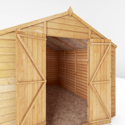 Mercia 10 x 8 Overlap Apex Shed