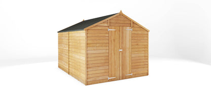 Mercia 10 x 8 Overlap Apex - Windowless Shed