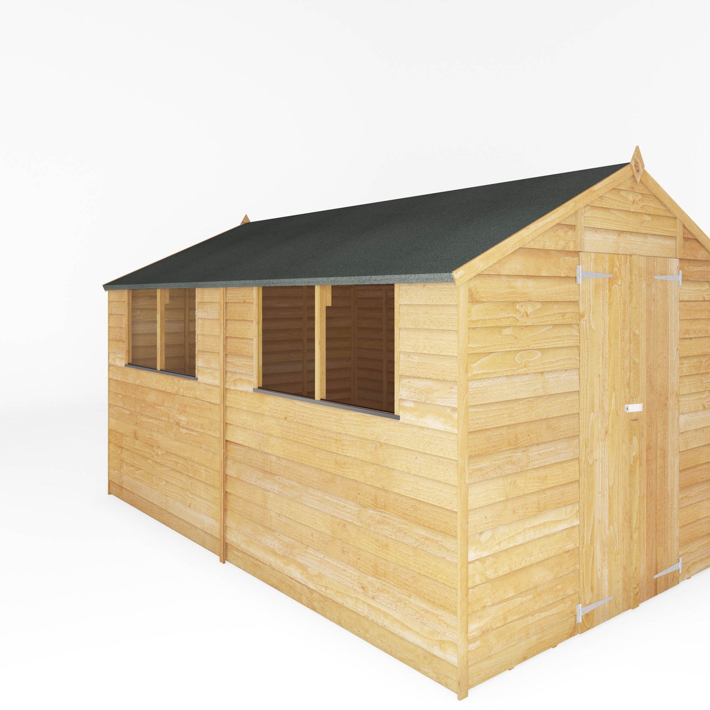 Mercia 12 x 8 Overlap Apex Shed