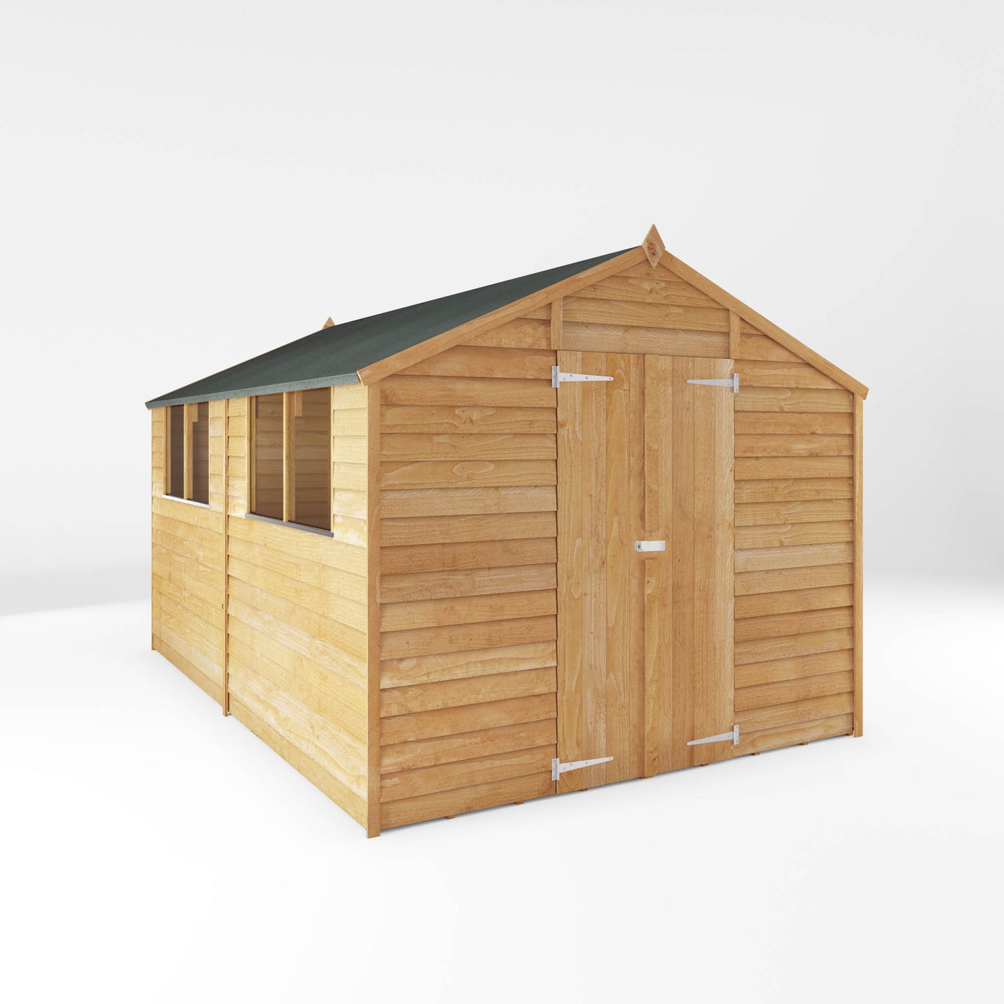 Mercia 12 x 8 Overlap Apex Shed