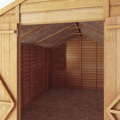 Mercia 12 x 8 Overlap Apex - Windowless Shed