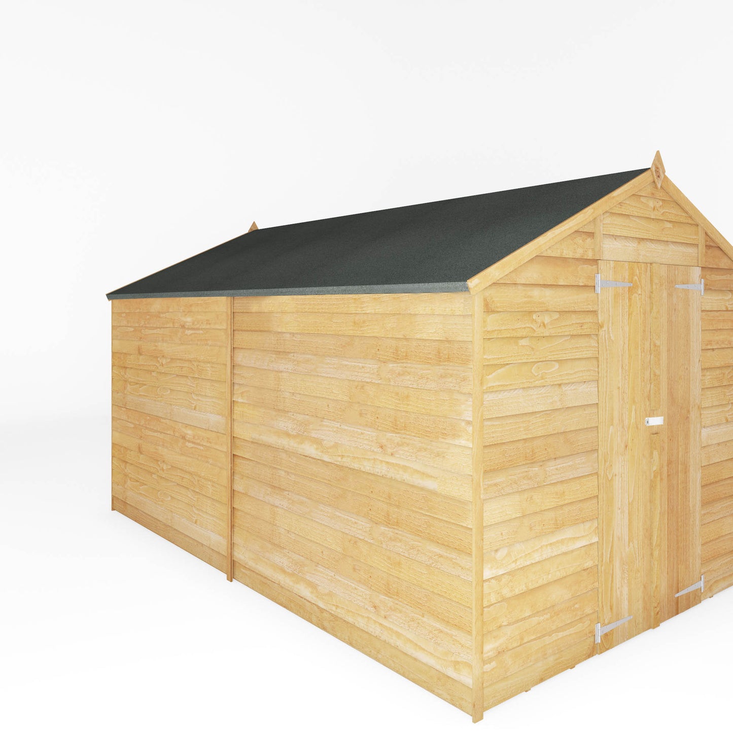 Mercia 12 x 8 Overlap Apex - Windowless Shed