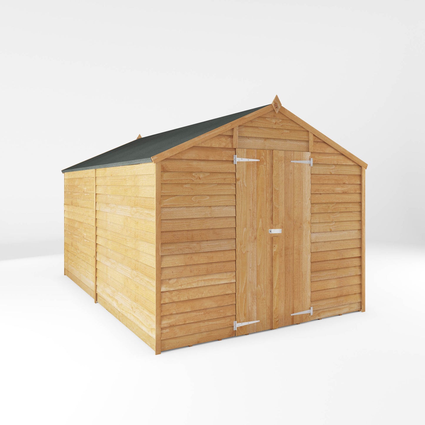 Mercia 12 x 8 Overlap Apex - Windowless Shed