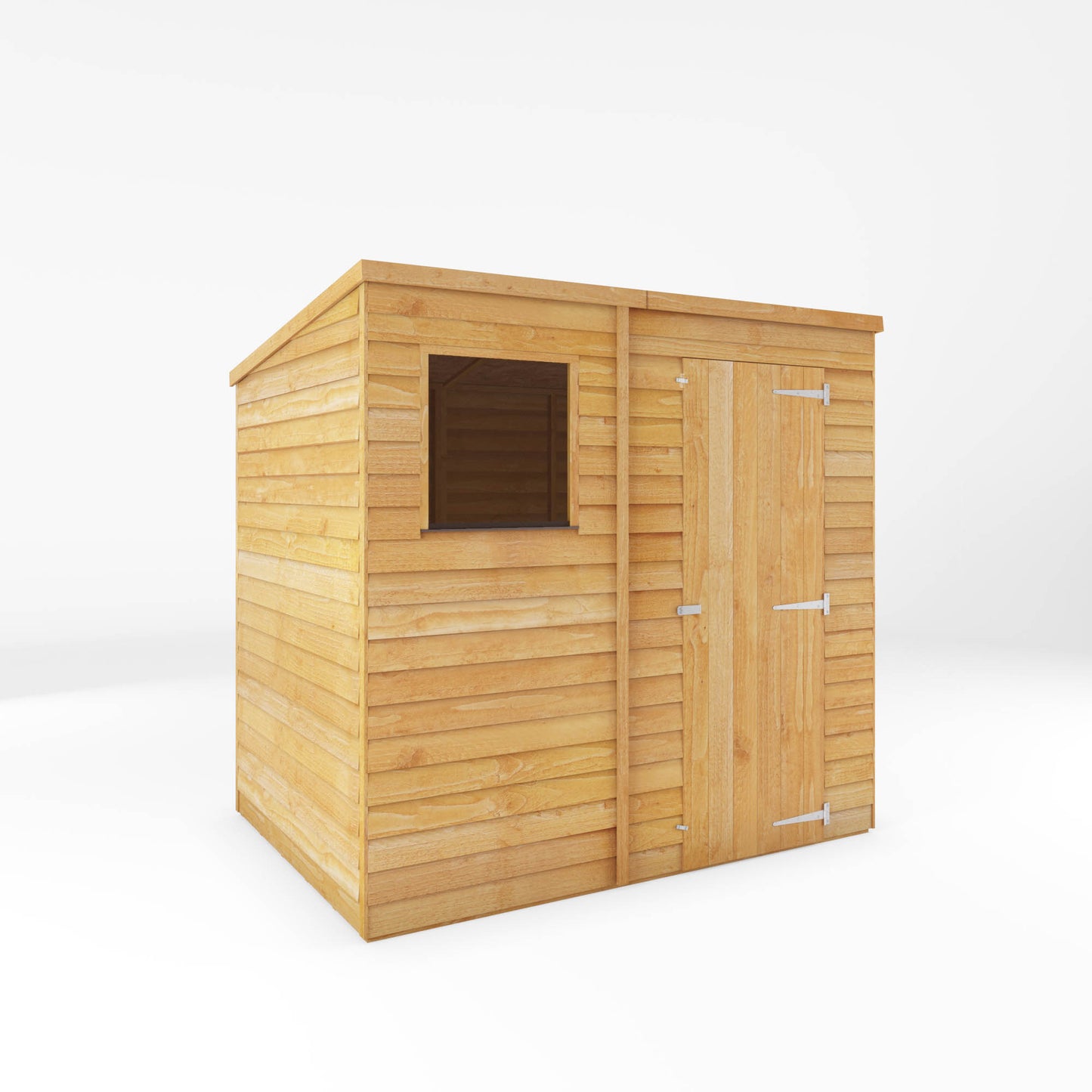 Mercia 7 x 5 Overlap Pent Shed