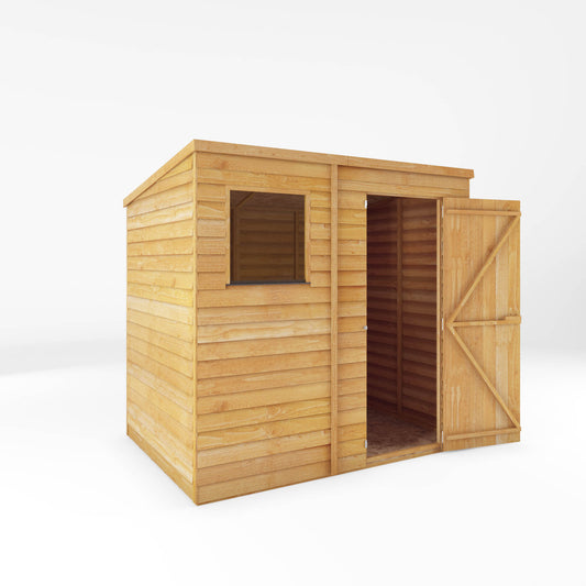 Mercia 7 x 5 Overlap Pent Shed