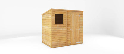 Mercia 7 x 5 Overlap Pent Shed