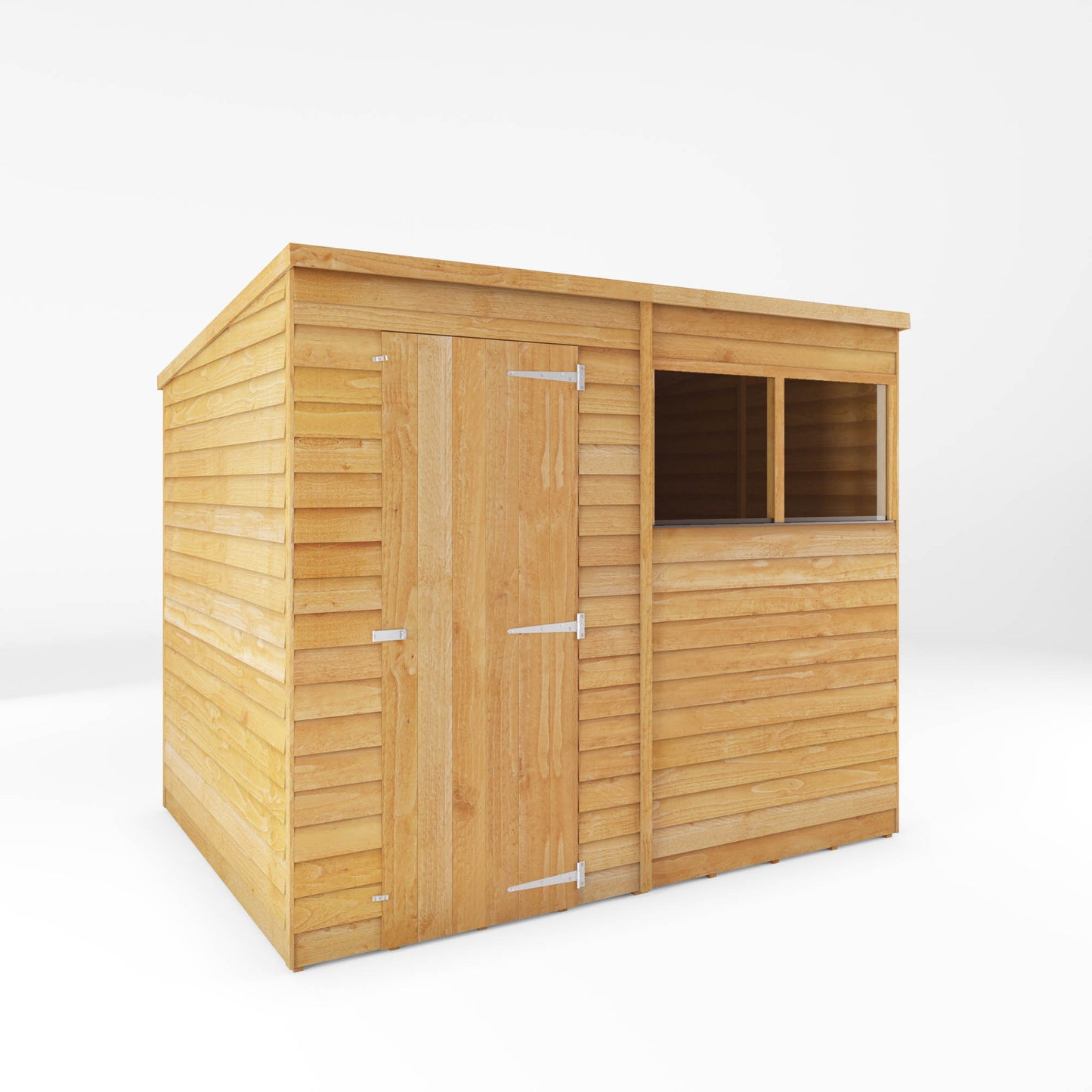 Mercia 8 x 6 Overlap Pent Shed