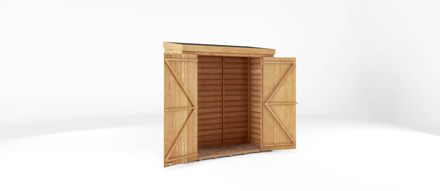 Mercia 6 x 2'6 Overlap Pent Storage