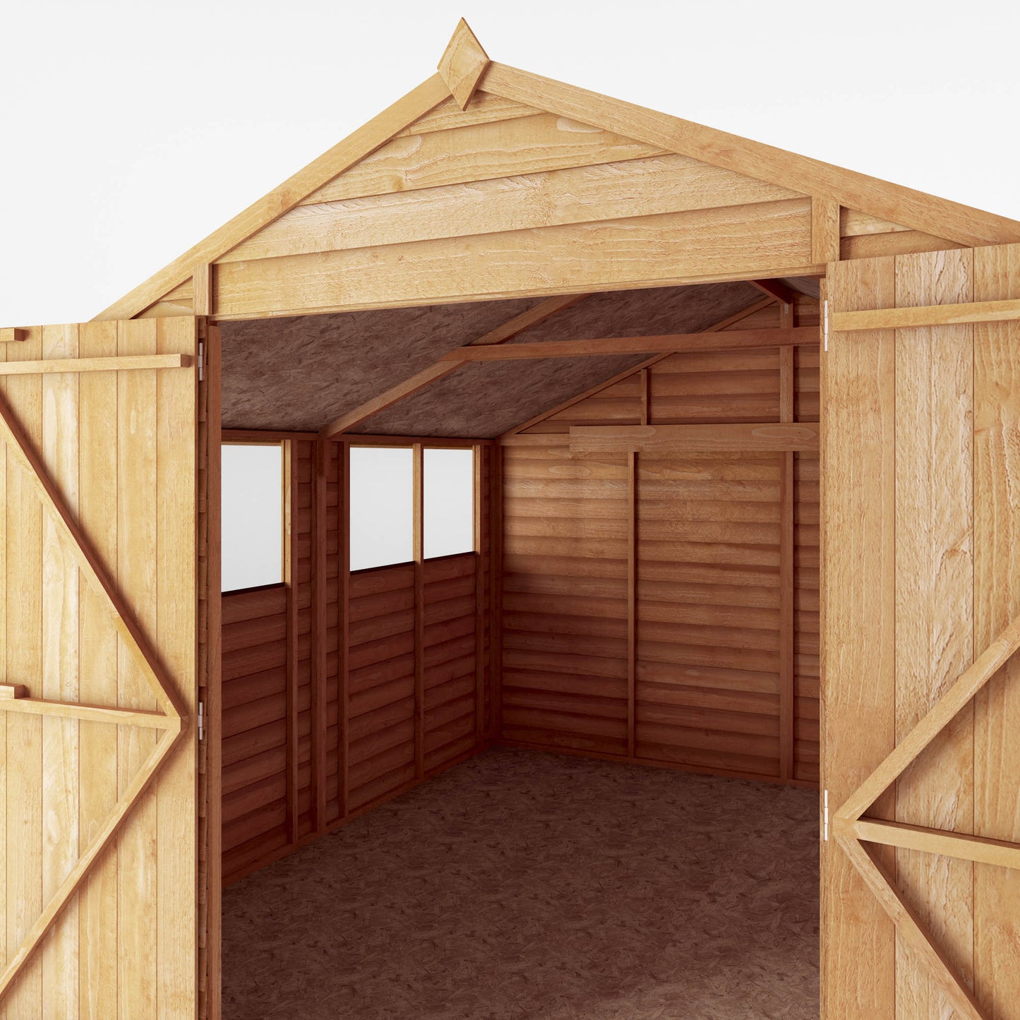 Mercia 10 x 10 Overlap Apex Shed