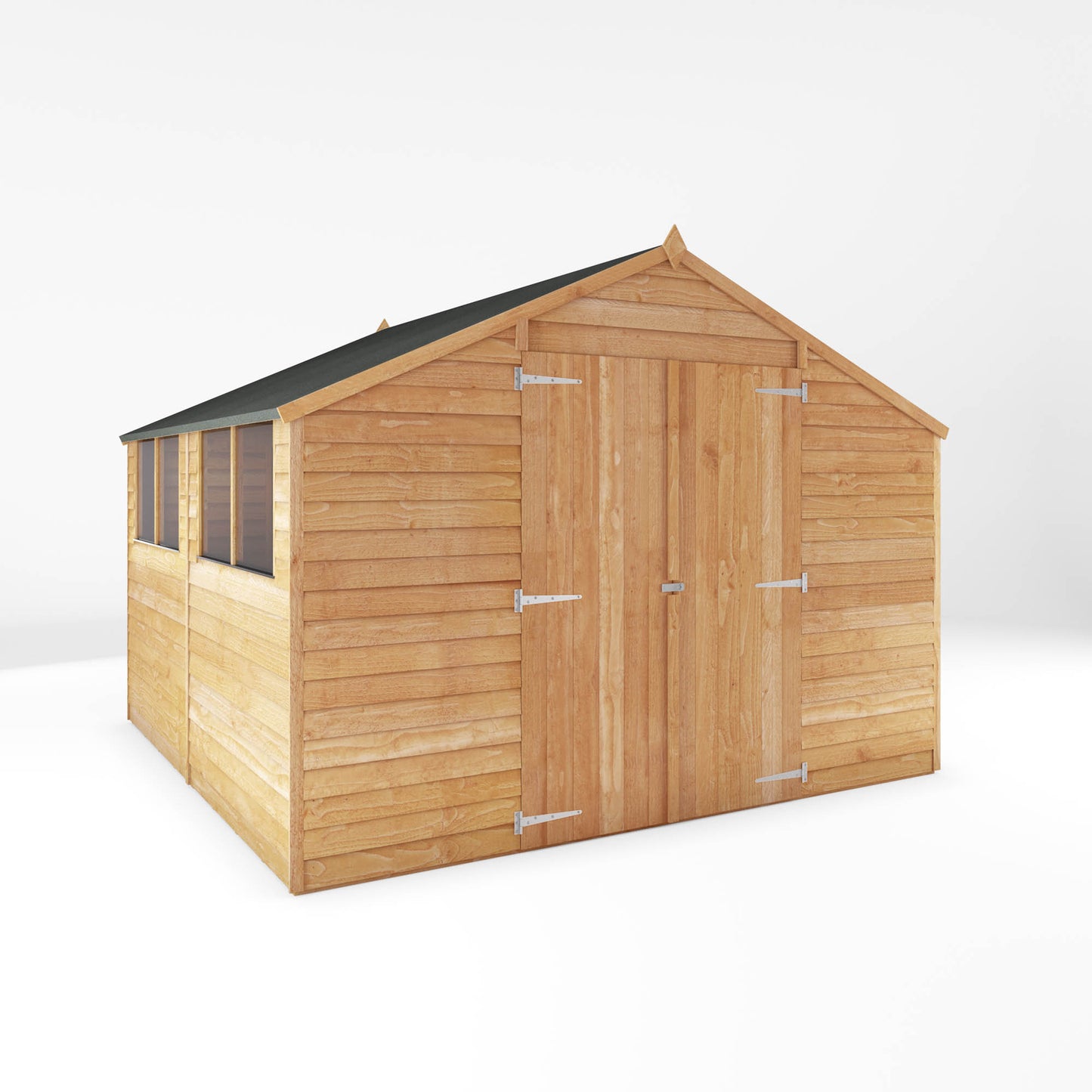 Mercia 10 x 10 Overlap Apex Shed