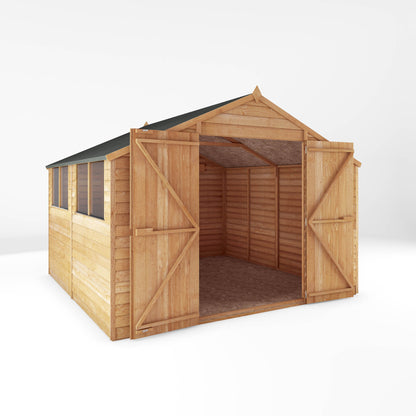 Mercia 10 x 10 Overlap Apex Shed