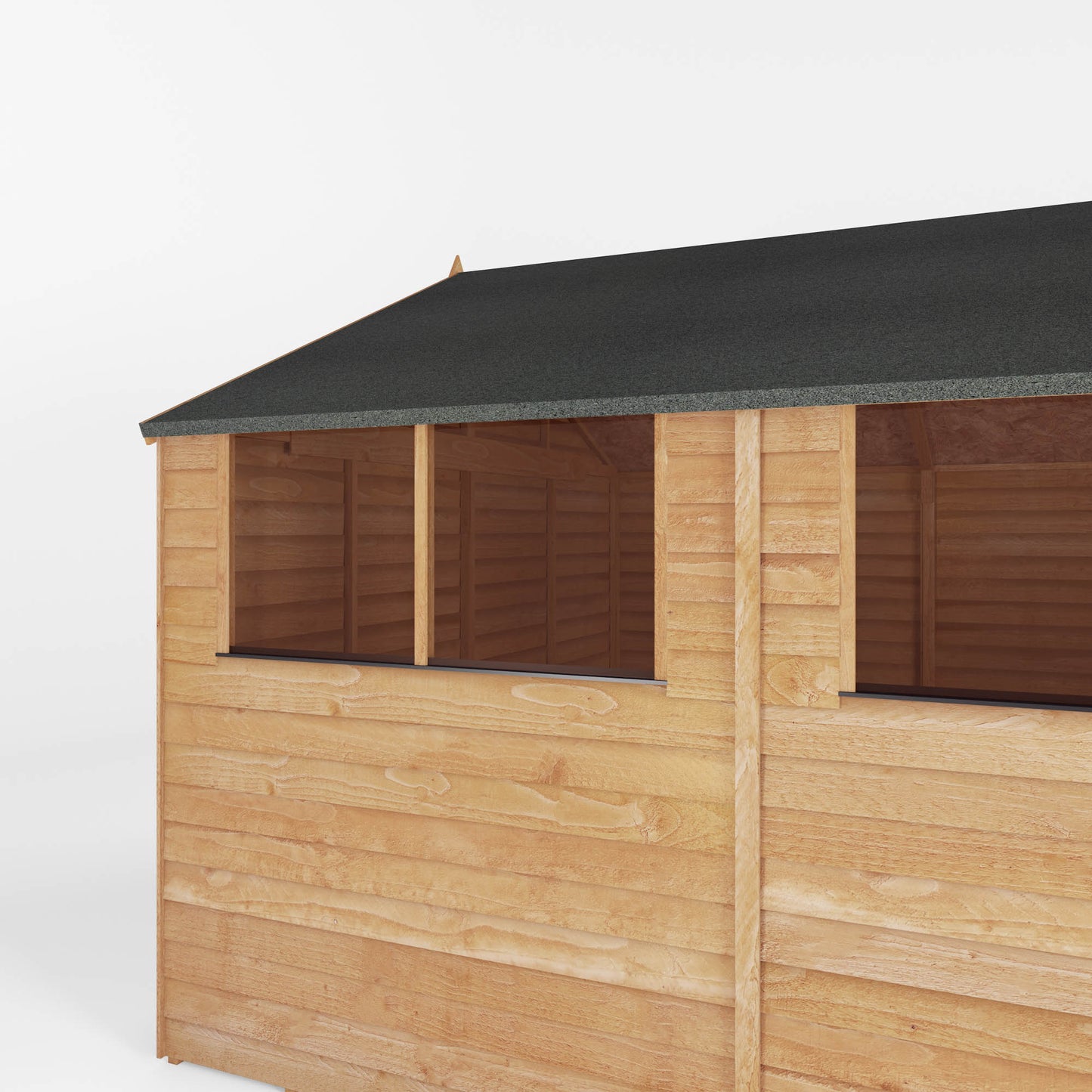 Mercia 20 x 10 Overlap Apex Shed