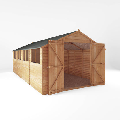 Mercia 20 x 10 Overlap Apex Shed