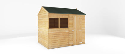 Mercia 8 x 6 Overlap Reverse Apex Shed