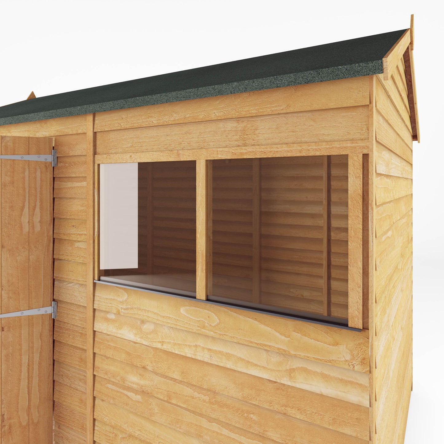 Mercia 10 x 6 Overlap Reverse Apex Shed