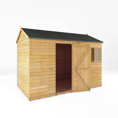 Mercia 10 x 6 Overlap Reverse Apex Shed