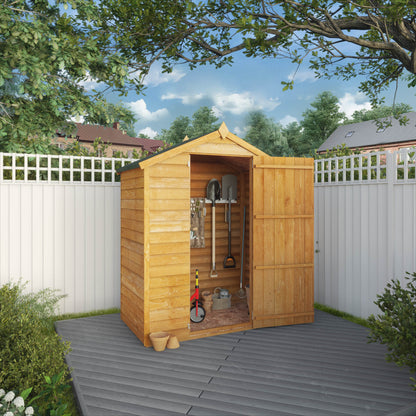 Mercia 3 x 5 Overlap Apex - Windowless Shed