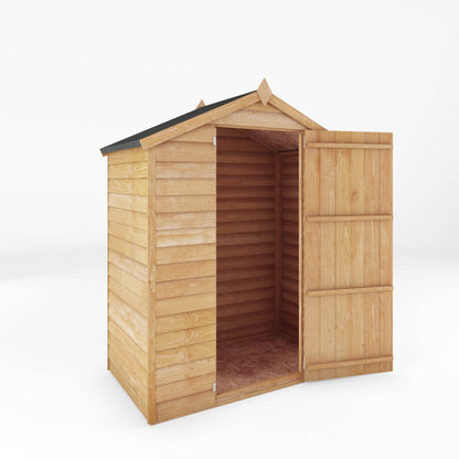 Mercia 3 x 5 Overlap Apex - Windowless Shed