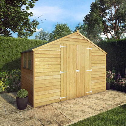 Mercia 5 x 10 Overlap Apex Shed