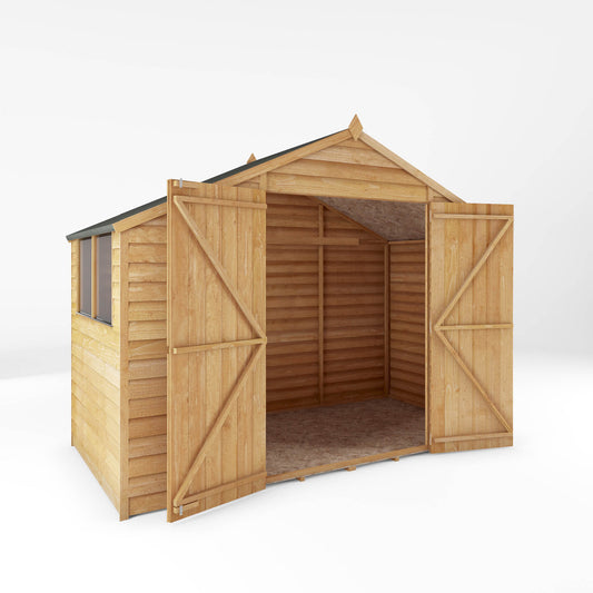 Mercia 5 x 10 Overlap Apex Shed