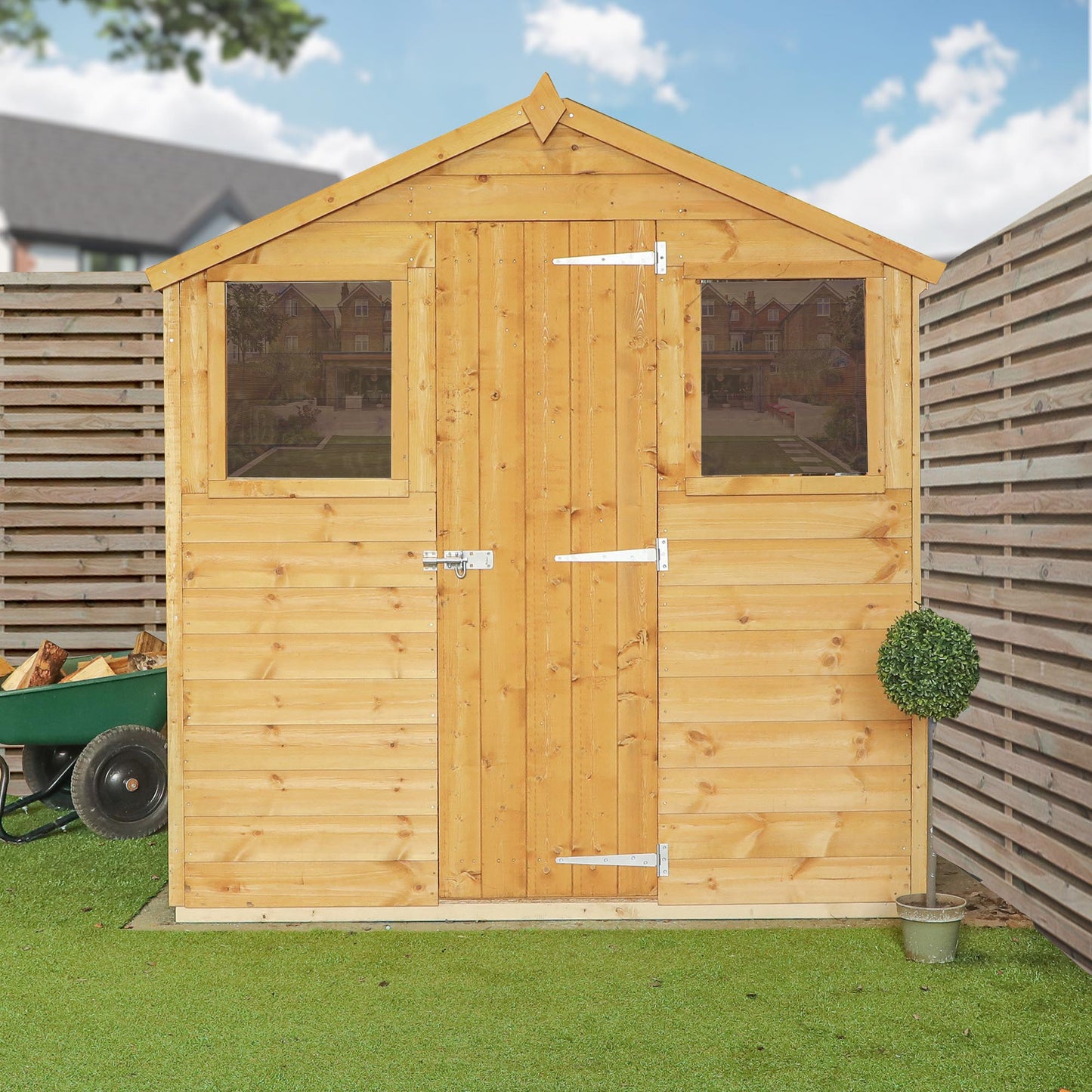 Mercia 4 x 6 Shiplap Apex Shed