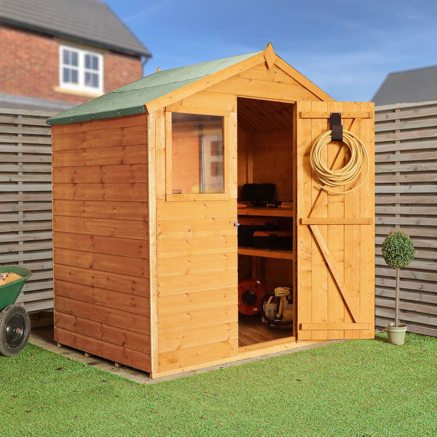 Mercia 4 x 6 Shiplap Apex Shed