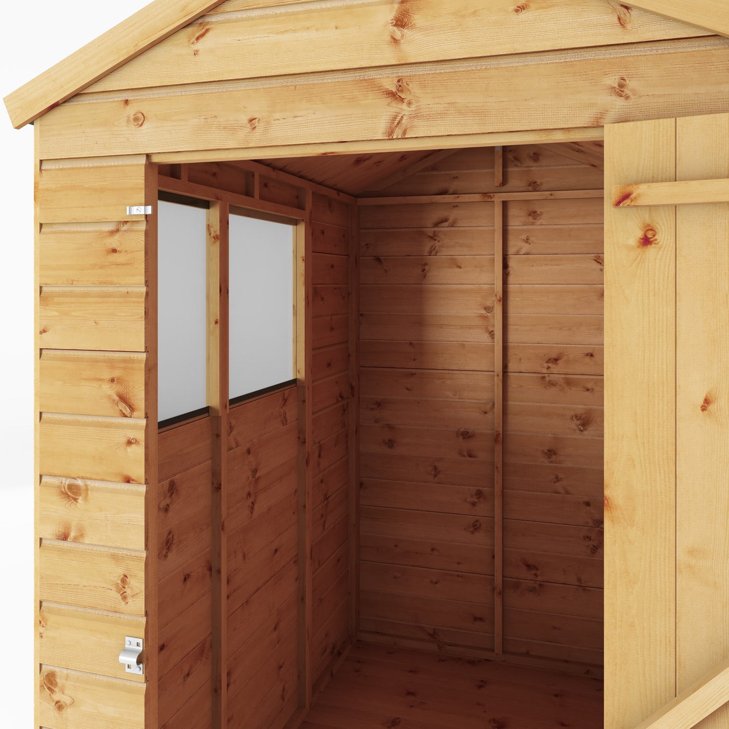 Mercia 6 x 4 Modular Shiplap Apex Shed